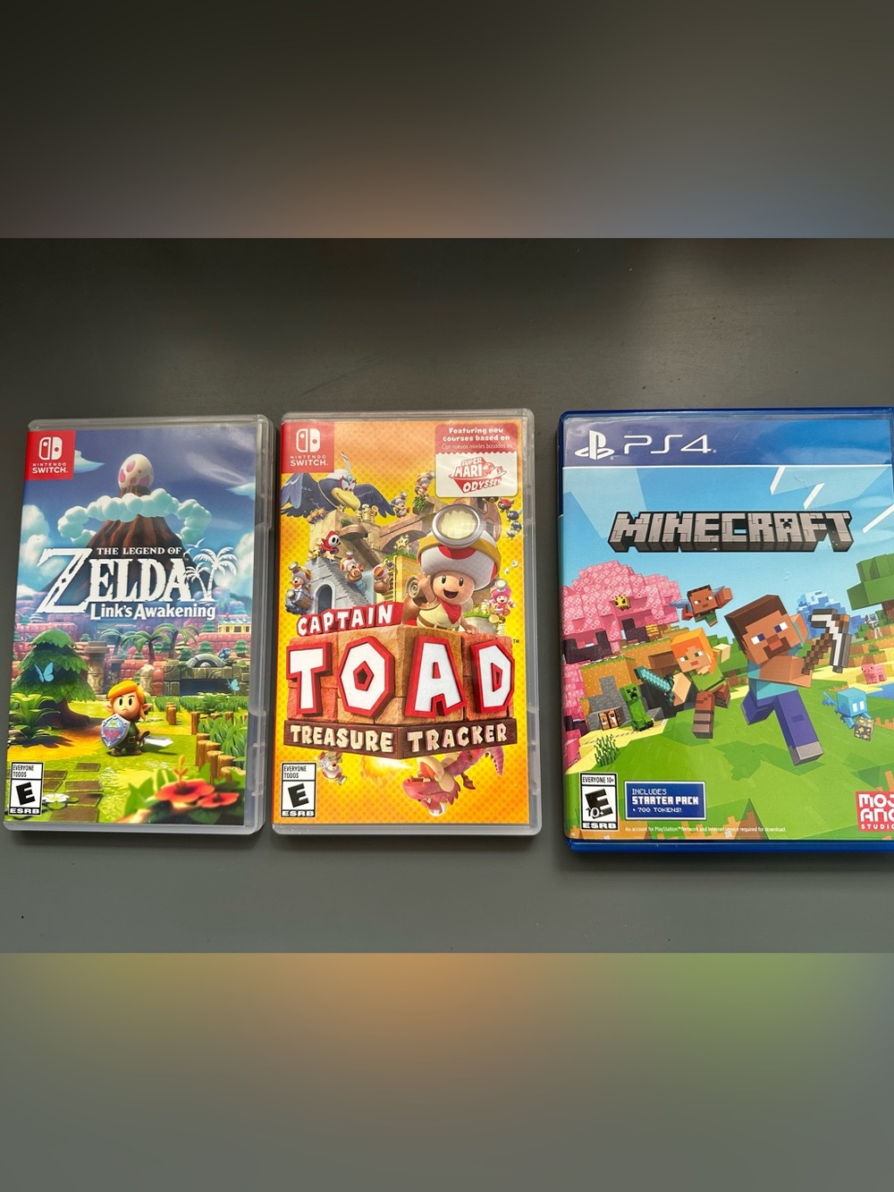 BUNDLE of 3 Nintendo Switch/PS4 Games